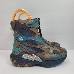 Nike Undercover x React Unisex Youth GS Baroque Brown Boots CJ6971-200 US Size 4